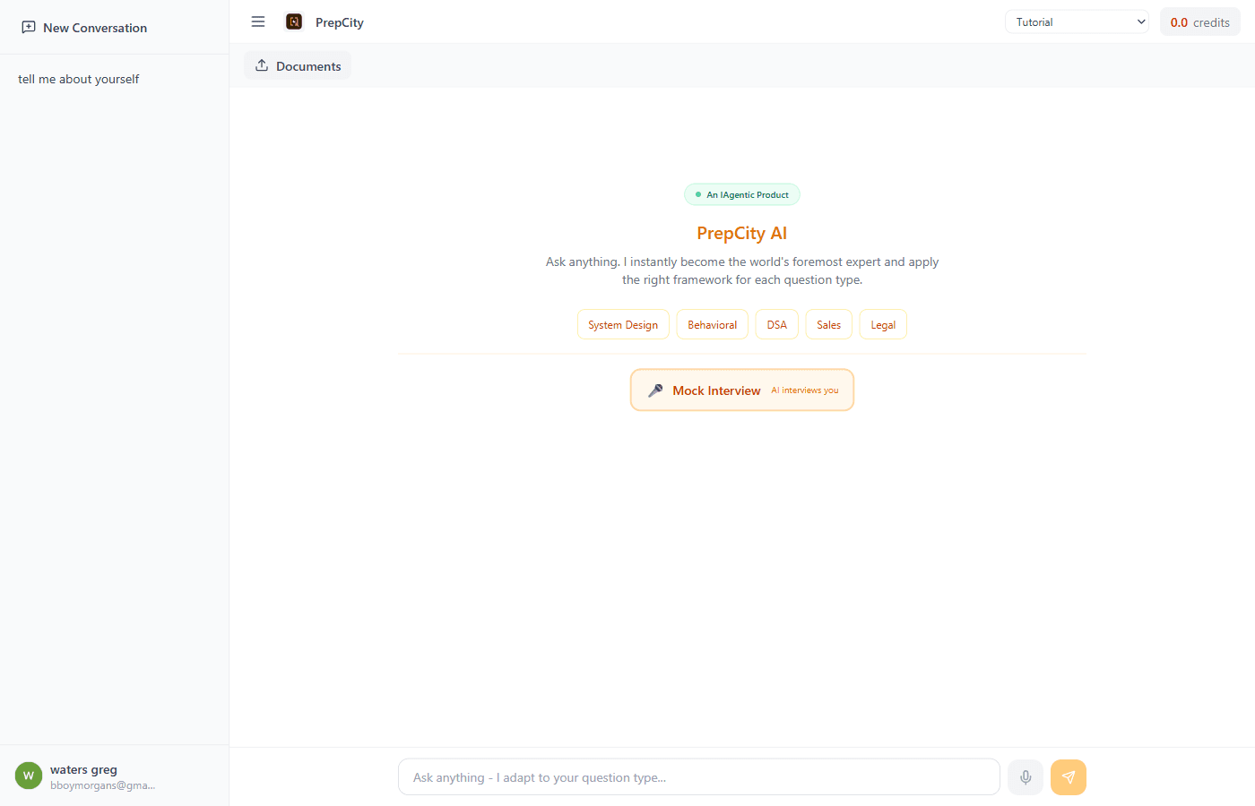 PrepCity - AI-powered interview preparation